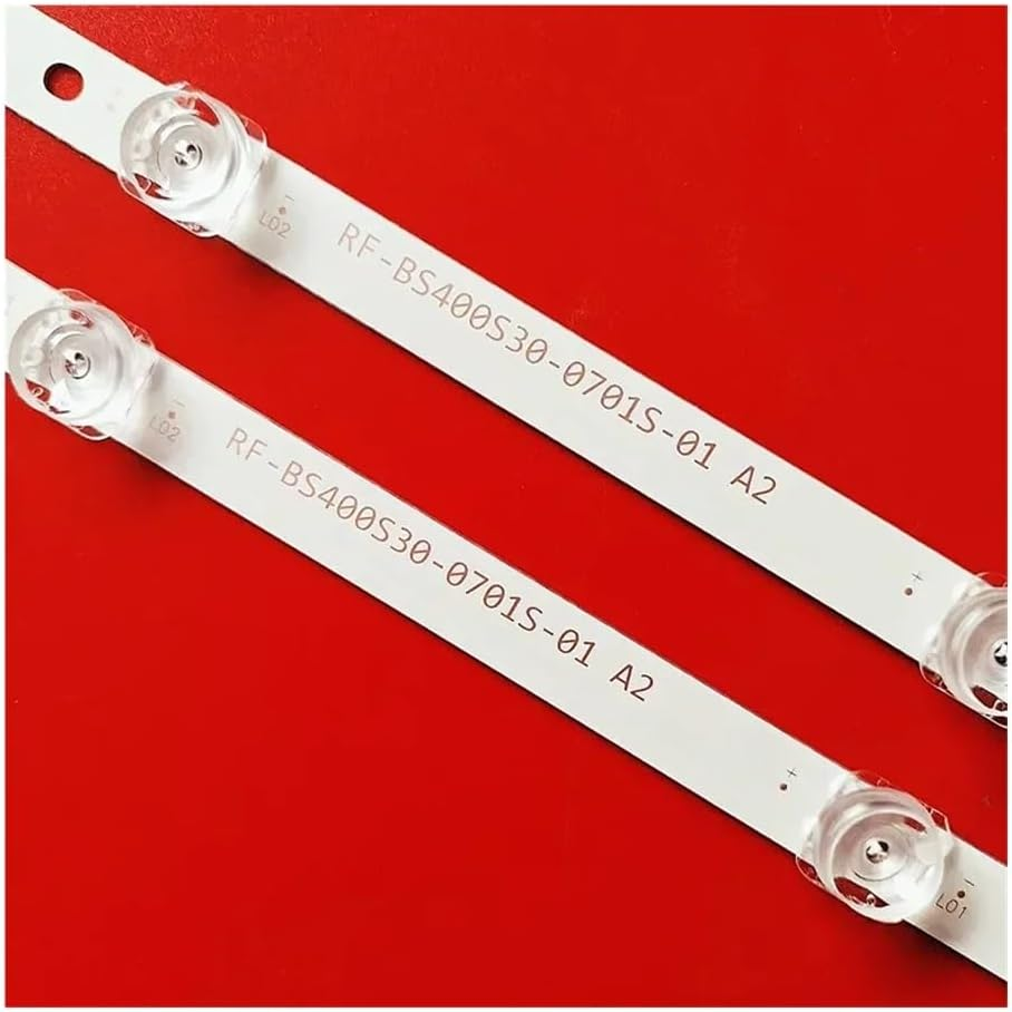 LED Backlight Strip for 40" TV Dexp F40D7300C Hyundai H-LED40ET3000 RF-BS400S30-0701S-10 A2 National NX-40TFS110