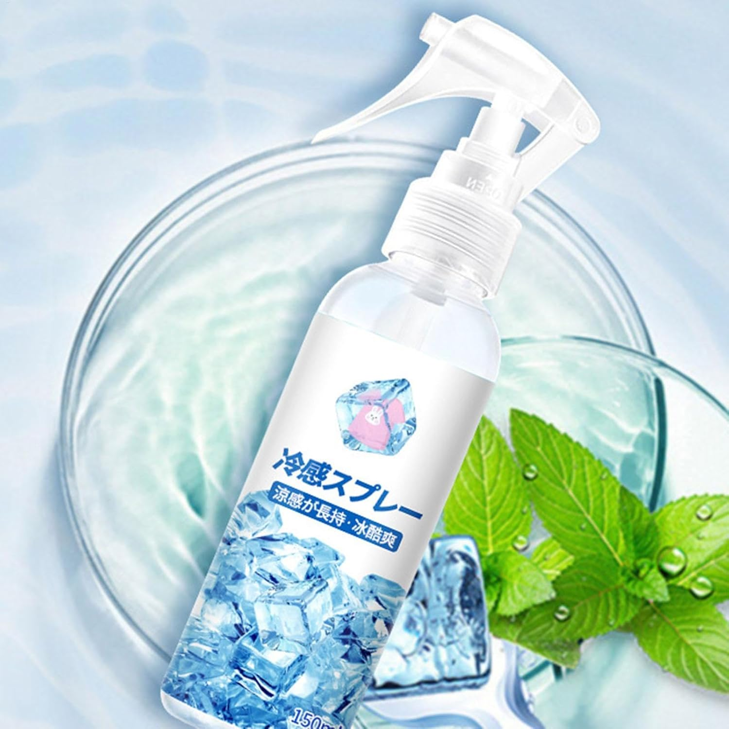 Cooling Spray for Face | Powerful Quick Cooling Spray | Hot Weather Gear, User-Friendly Cool Mist for Outdoor Camping, Daily Life, Hiking image number 1