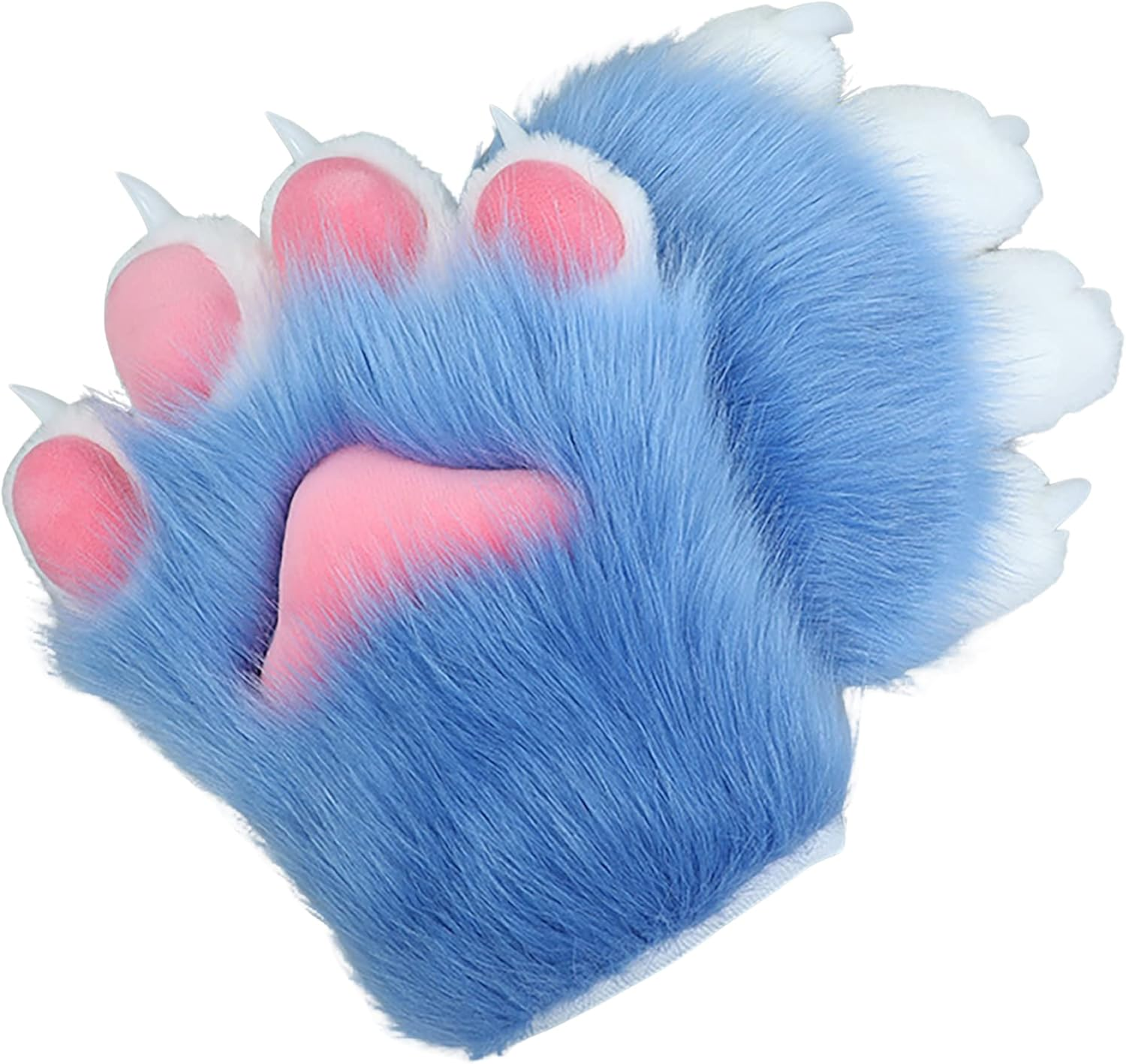 Cosplay Animal Cat Wolf Dog Fox Paws Claws Gloves Fursuit Paws Accessories for Adults