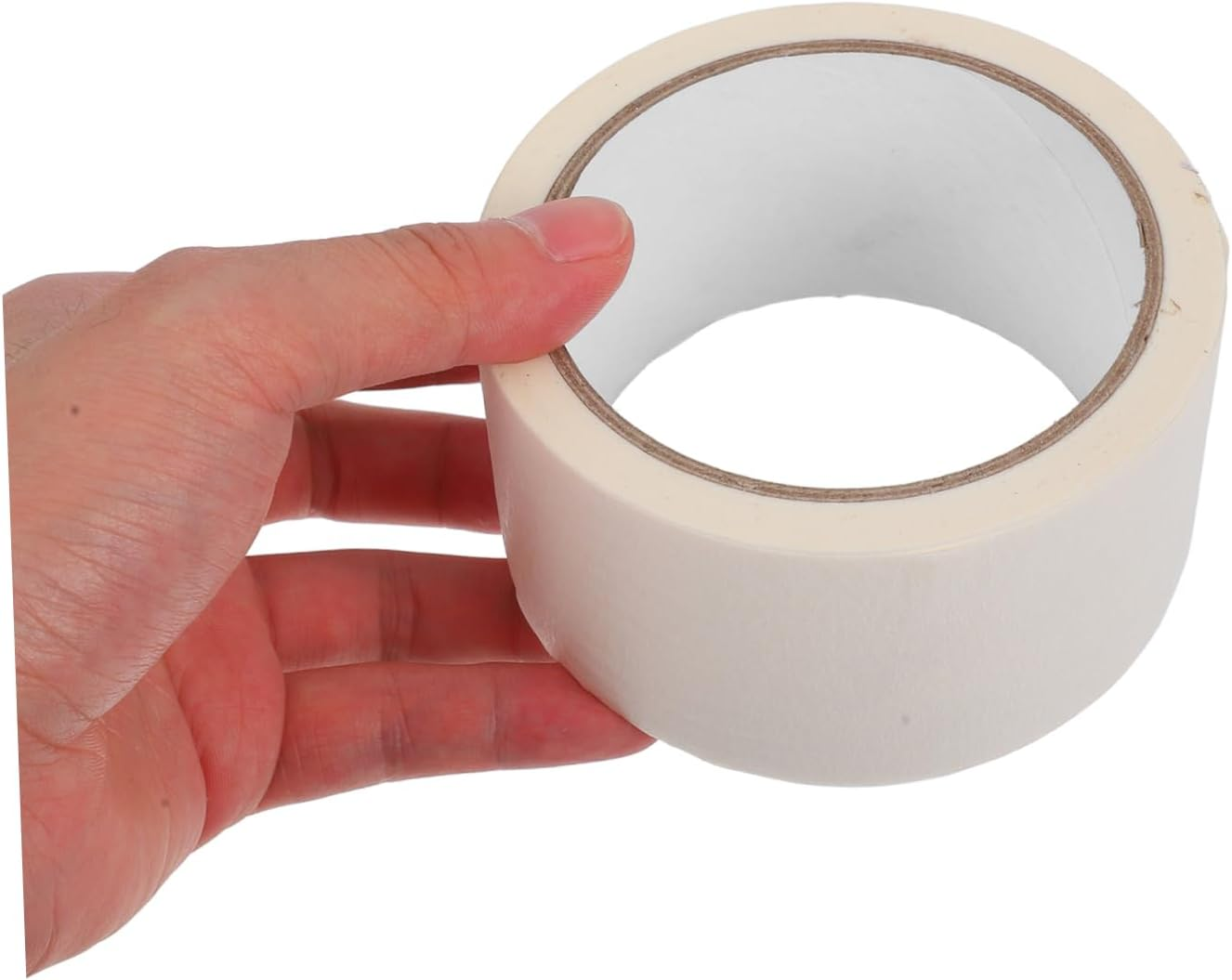 Gadpiparty 4Rolls Masking Paper Tape for Automotive Painting White Easy Tear for DIY Crafts and Model Masking image number 3