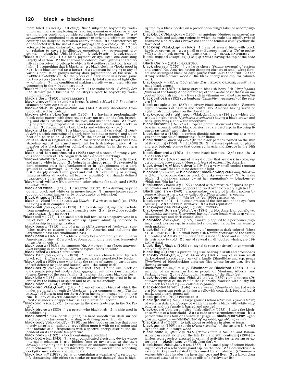 Merriam-Webster'S Collegiate Dictionary, 11Th Edition, Jacketed Hardcover, Indexed: Revised and Updated image number 6