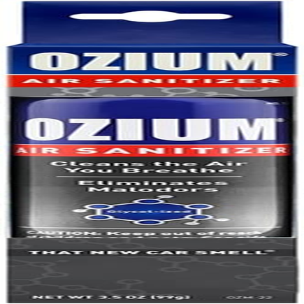Ozium Air Sanitizer and Odour Eliminator New Car Feel Spray 99 G image number 4