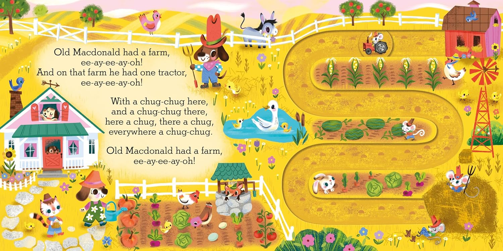 Old Macdonald Had a Farm: a Slide and Count Book image number 3