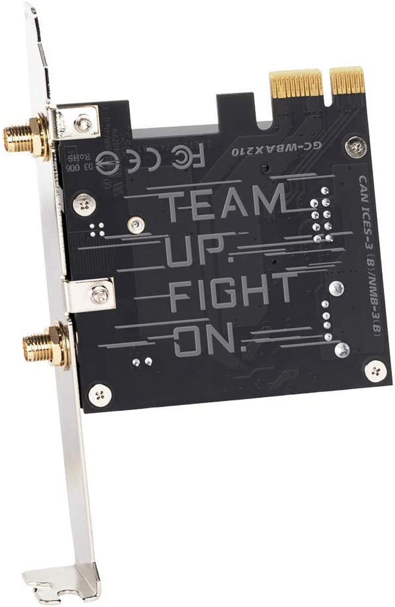 GIGABYTE Wifi 6E GC-WBAX210 (2X2 802.11Ax/ Tri-Band Wifi/Bluetooth 5.2/ Pcie Expansion Card)