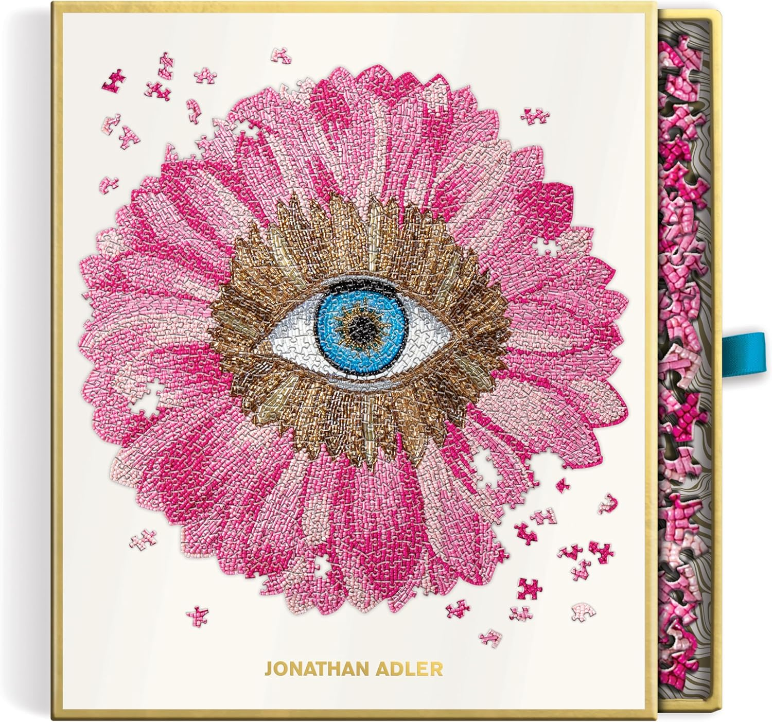 Jonathan Adler Petals Shaped Puzzle: 750 Pieces image number 5