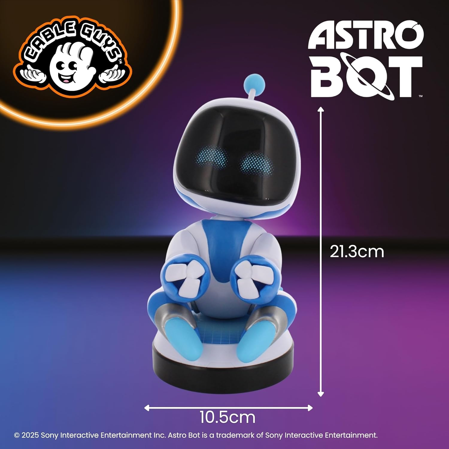 Cable Guys - Sony: Astro Bot Original Controller and Phone Holder (Xbox, Playstation, Nintendo Switch) & Phone (Iphone, Samsung, Google) image number 4