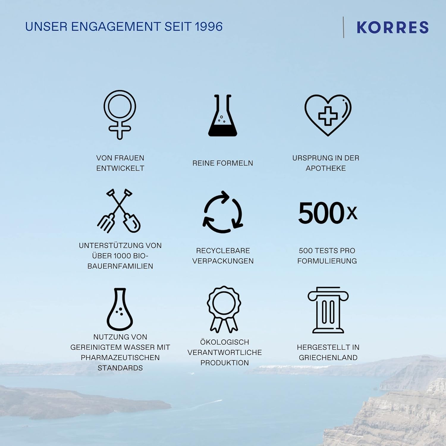 KORRES Olympus Tea Detox Facial Cleansing Cream for All Skin Types Dermatologically Tested Vegan 200Ml image number 4