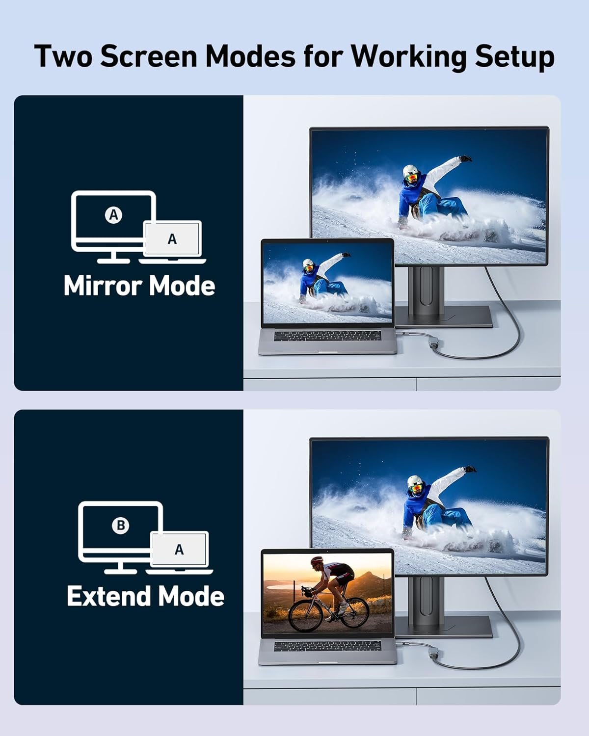 Acer USB C to HDMI Adapter 4K@60Hz(High Speed, Thunderbolt 3/4) Type C to HDMI Converter Compatible with Macbook Pro/Air, Iphone 16 15 Pro/Max, Ipad Pro/Air, Surface, Dell XPS, Chromebook and More - Black image number 6