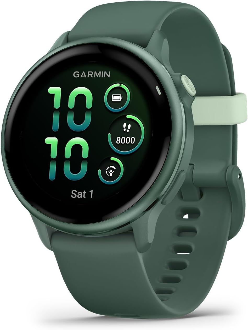 Garmin Vivoactive&reg; 6, GPS Smartwatch, Slate with Black Band