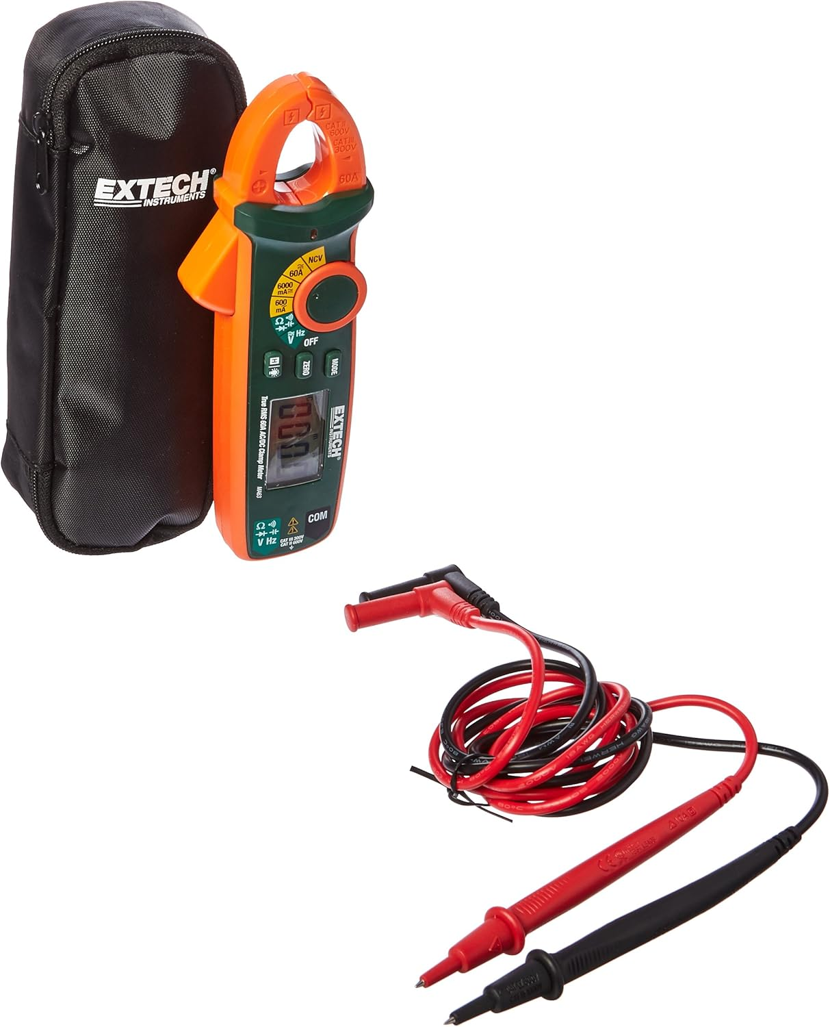 Extech 380950 Mini AC/DC 80A Clamp Meter