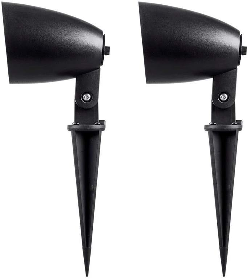 Monoprice Monoprice Outdoor 2.5-Inch Satellite Garden Speaker (Pair) - Sycamore Series, (131037) image number 5