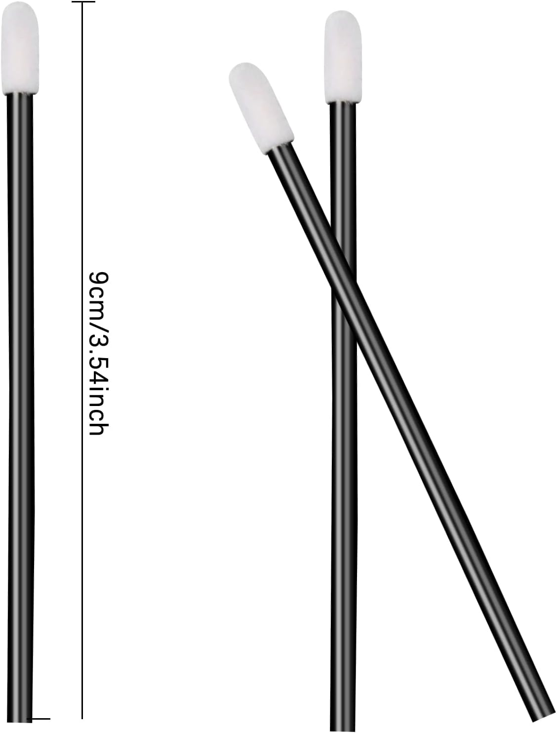 200Pcs Disposable Lip Brushes, Lipstick Makeup Brush, Disposable Lipstick Applicator, Lip Gloss Brush, Concealer Brush Applicator, Wands, Makeup Brush for Makeup Tool image number 3