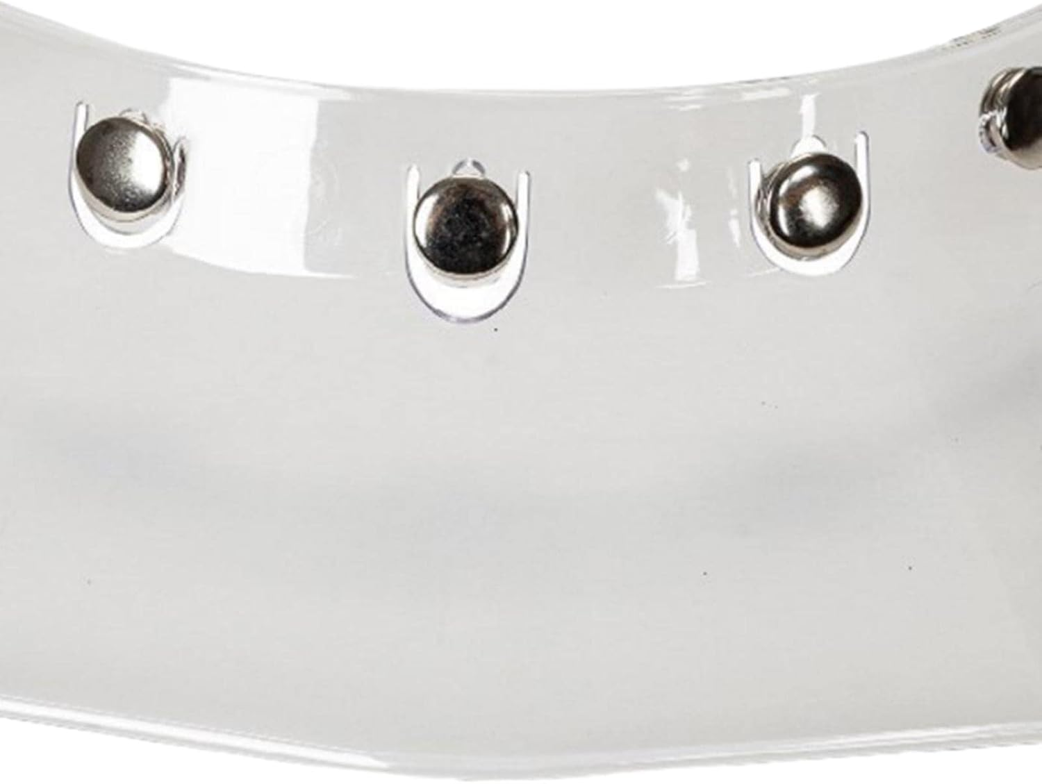 Motorcycle Helmet Visor Peak 5-Snap Open Face Spare Parts Replaces Red Style A image number 2