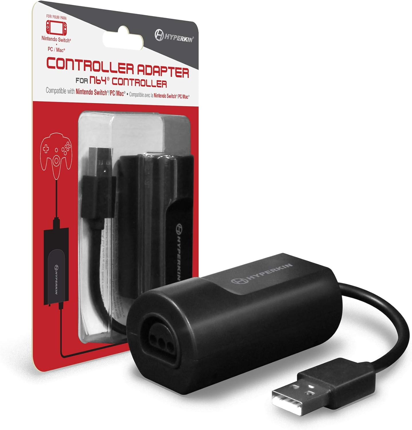 Hyperkin Controller Adapter for N64 / Nintendo Switch/Pc image number 1