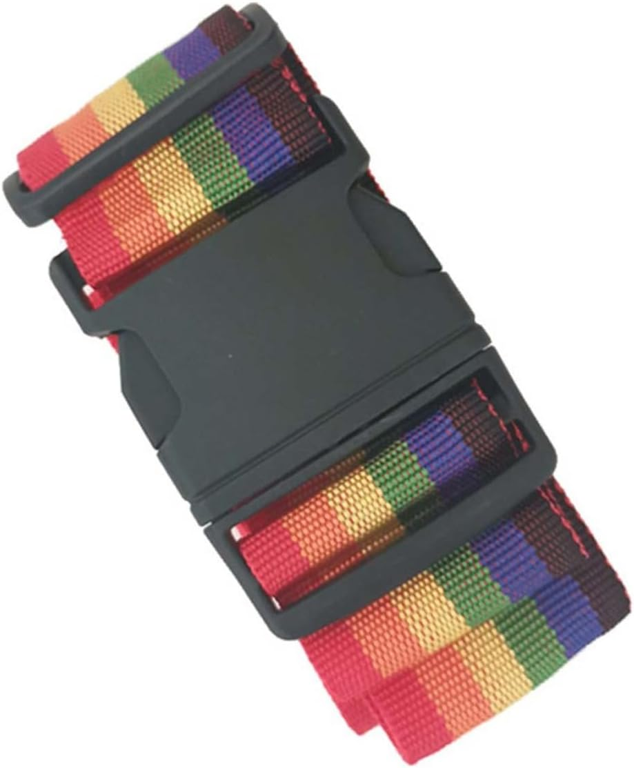 Iplusmile Carry Luggage Bag Packing Straps 4Pcs Luggage Straps Adjustable Length (95-180Cm) for Suitcases Suitcases