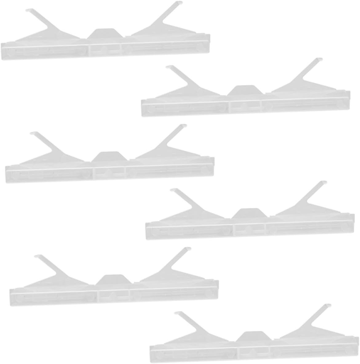 Yardwe 6Pcs Clear Small Hive Beetle Traps for Beekeepers Reusable Plastic Beetle Collector with Baitable Compartments Easy Install Beekeeping Supply image number 5