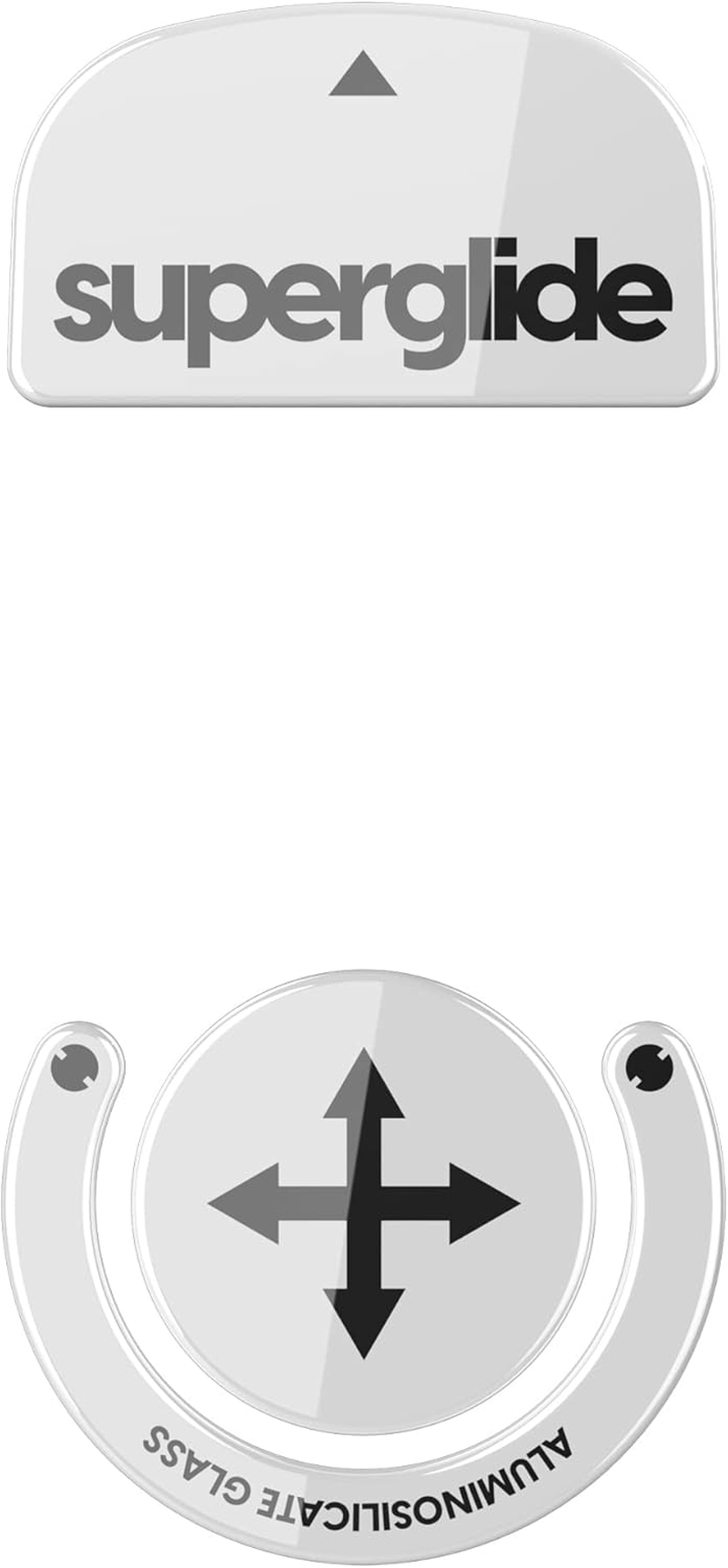 Superglide - Fastest and Smoothest Mouse Feet / Skates Made with Ultra Strong Flawless Glass Super Fast Smooth and Durable Sole