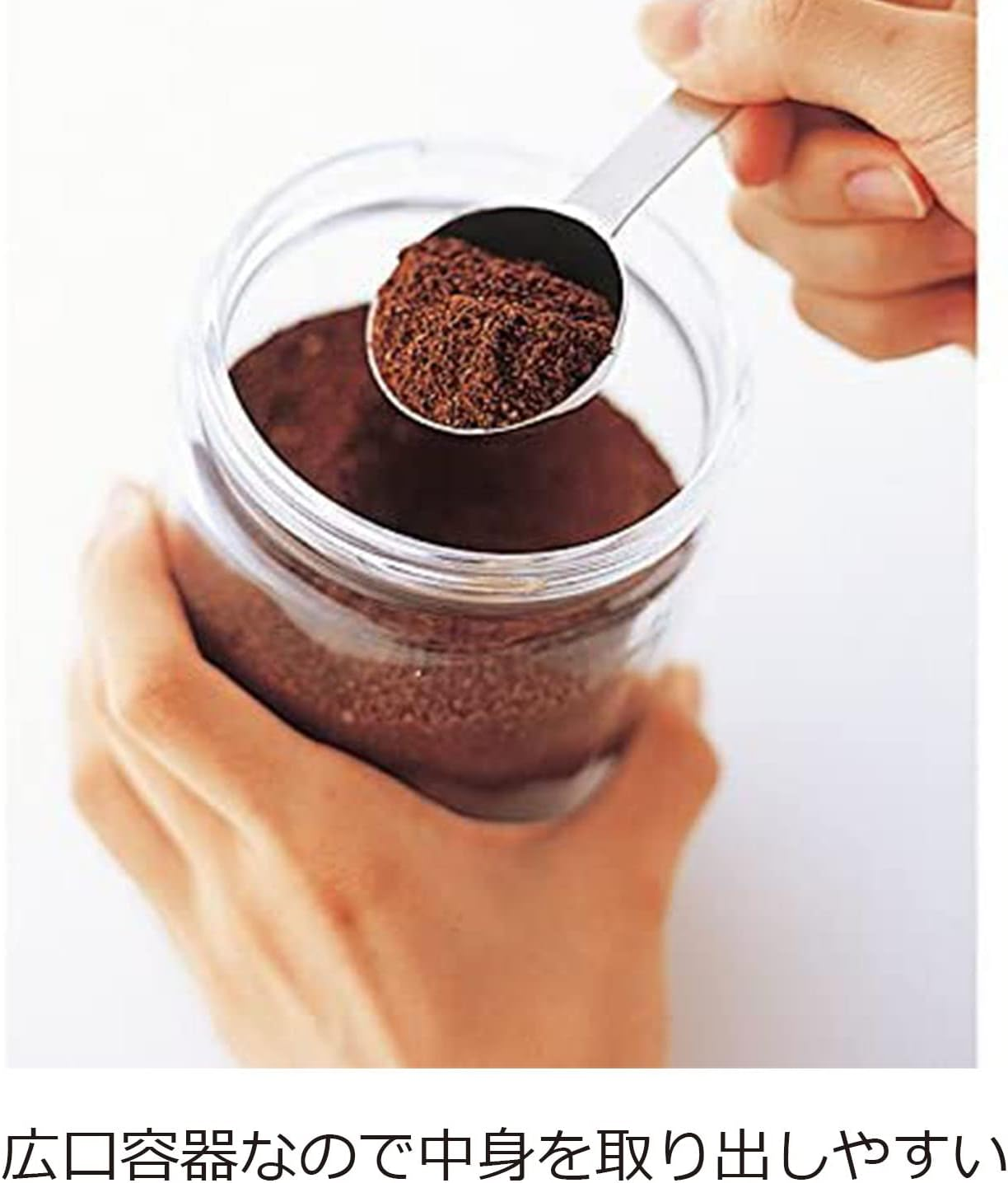 Seisho 221152 Ceramate Storage Container, Glass Canister, 20.3 Fl Oz (600 Ml), Charmy Clear, S1, Made in Japan image number 6