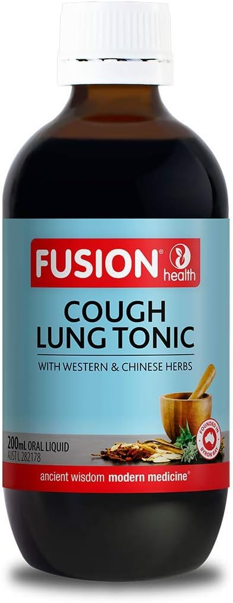 Fusion Health Cough Lung Tonic Liquid- 200Ml