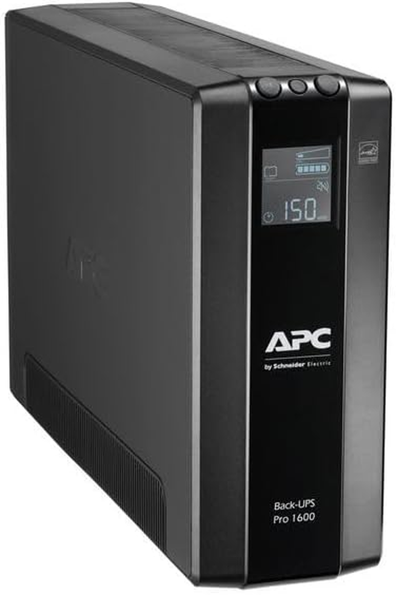 APC BR1600MI - 1600VA Back UPS Pro BR, 8 Outlets, AVR, LCD Interface image number 1