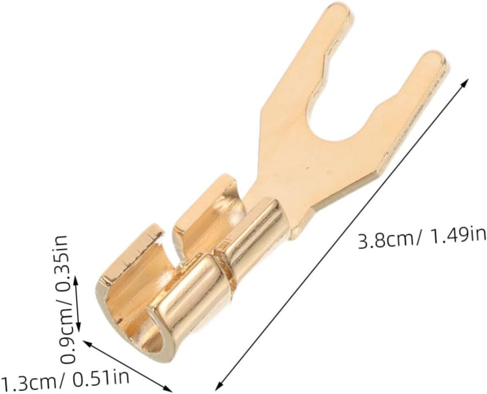 QUMIIRITY 2Pcs Hifi Audio Speaker Connectors Plated Banana Plugs for Home Theater Studio Use High Conductivity Stable Structure Compatible with Various Speaker Cables image number 6