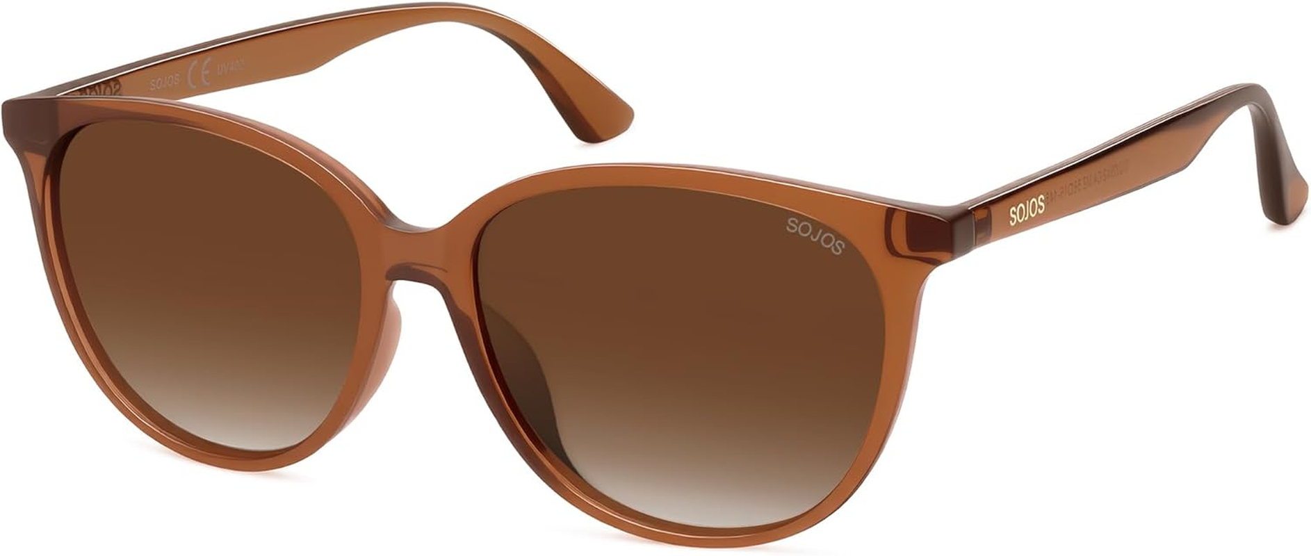 SOJOS Square Polarized Sunglasses for Women Men Vintage Style Larger Fit Shades SJ2642 image number 1