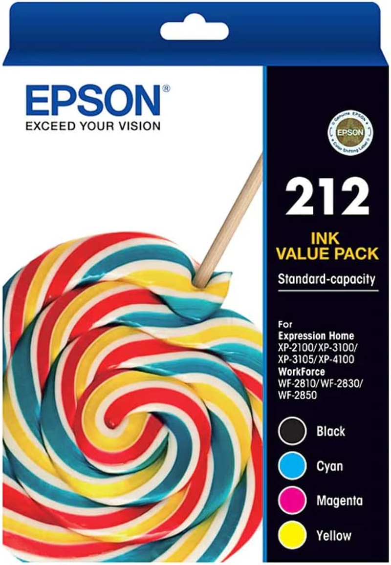 Epson EPC13T02R692 212 Value Pack Ink Cartridge