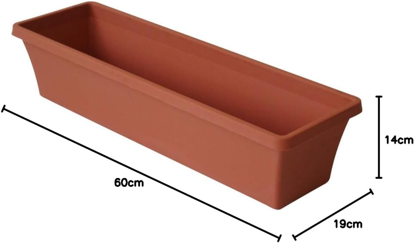 Homeleisure Lifestyle Planter Box, Terracotta, 600 Mm Length