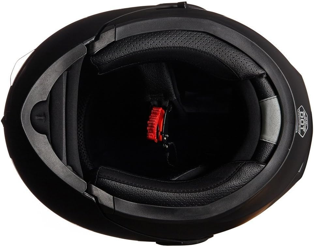 ILM Motorcycle Motorbike Dual Visor Flip up Modular Full Face Helmet DOT 6 Colors Model 902 image number 2