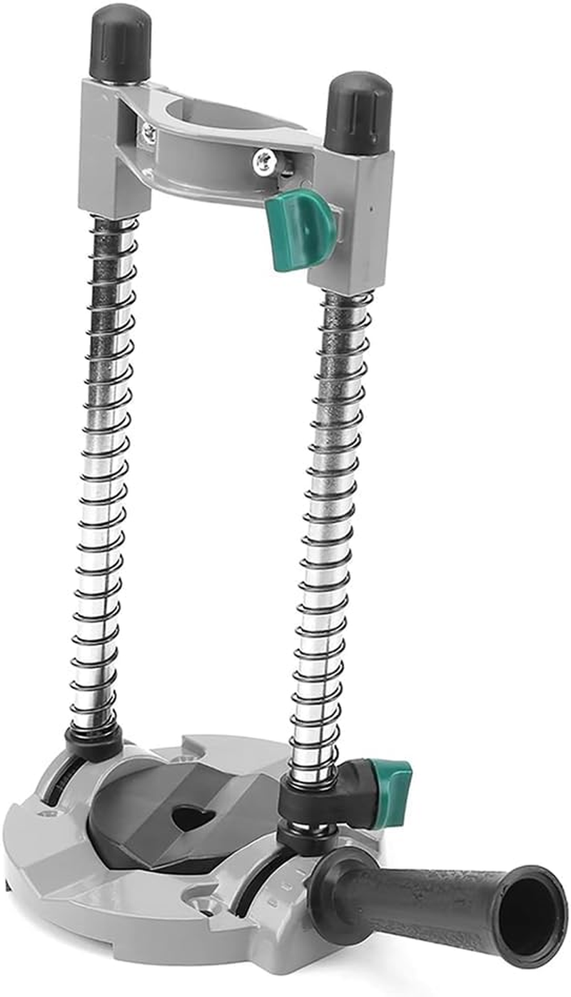 Universal Bench Drill Press Stand,Bench Grinder Stand,Removable, Angle Adjustable Electric Hand Holder Guide Angle Grinder Guide Positioning Bracket for Drilling Angled or Straight Holes image number 1