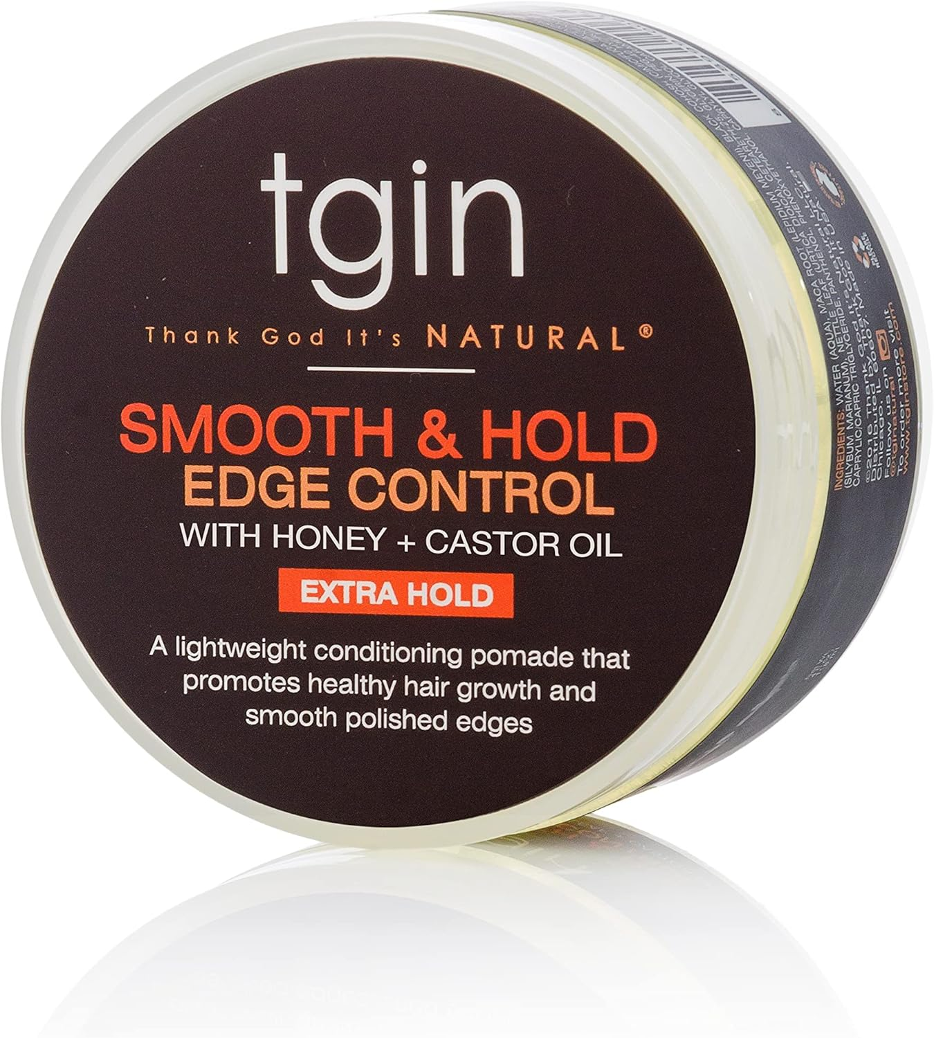 Tgin Smooth & Hold Edge Control Infused with Nettle Leaf & Castor Oil for Natural Hair - Dry Hair - Curly Hair - 4 Oz image number 4
