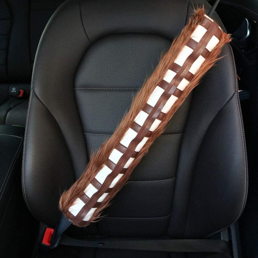 GNEGNI Star Wars Chewbelta Chewbacca Seat Belt Shoulder Cover Pad for Car Handbag image number 1