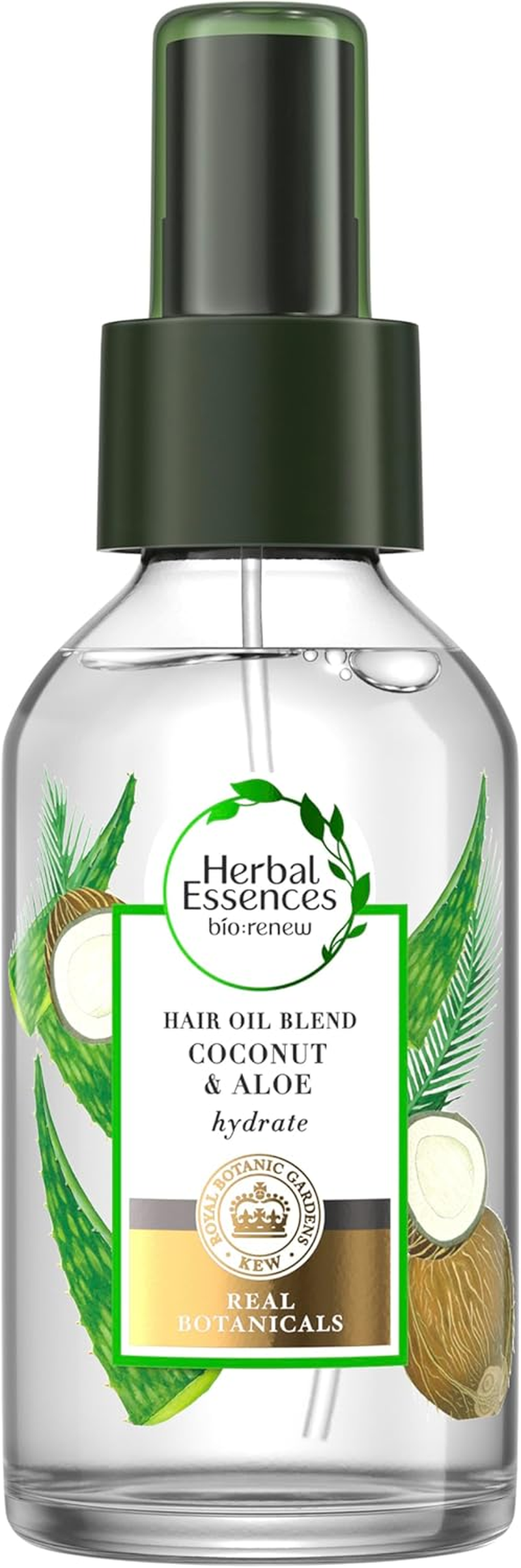 Herbal Essences Treatment Bio: Renew Hair Oil Blend Coconut & Aloe Hydrate, 100 Ml image number 1