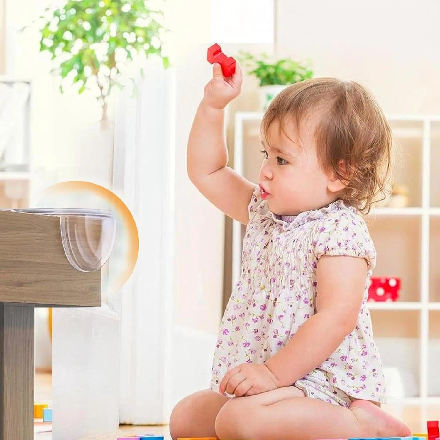 16 Pcs Corner Protector for Baby, Protectors Guards - Furniture Corner Guard & Edge Safety Bumpers Baby Safety by Weidllys image number 6