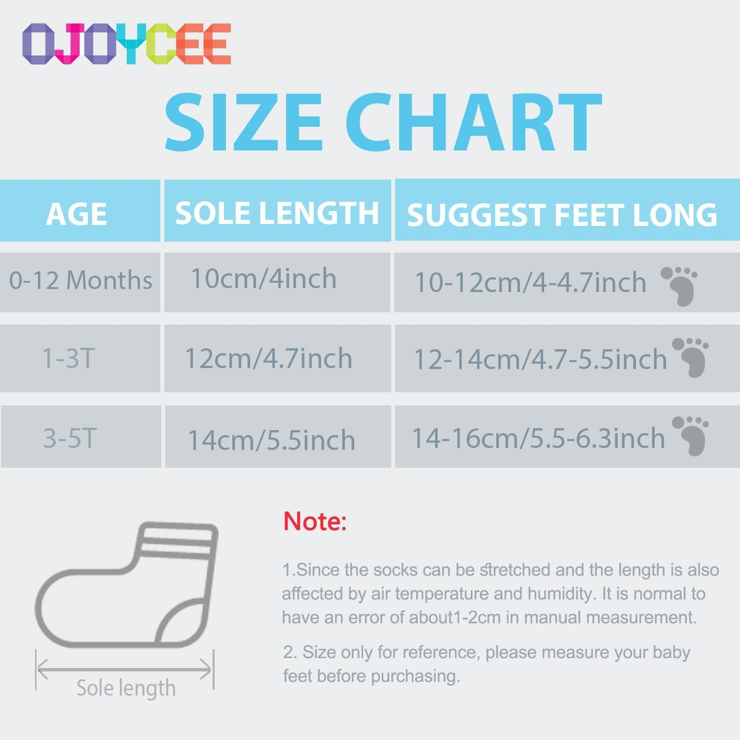 5 Pairs Unisex Baby Non-Slip Socks, Toddlers Soft Cotton Crew Socks with Grippers Crawling Socks for Babies Non-Skid Ankle Socks for Kids Boys Girls Newborn Infant 0-12 Months/1-3/3-5 Years