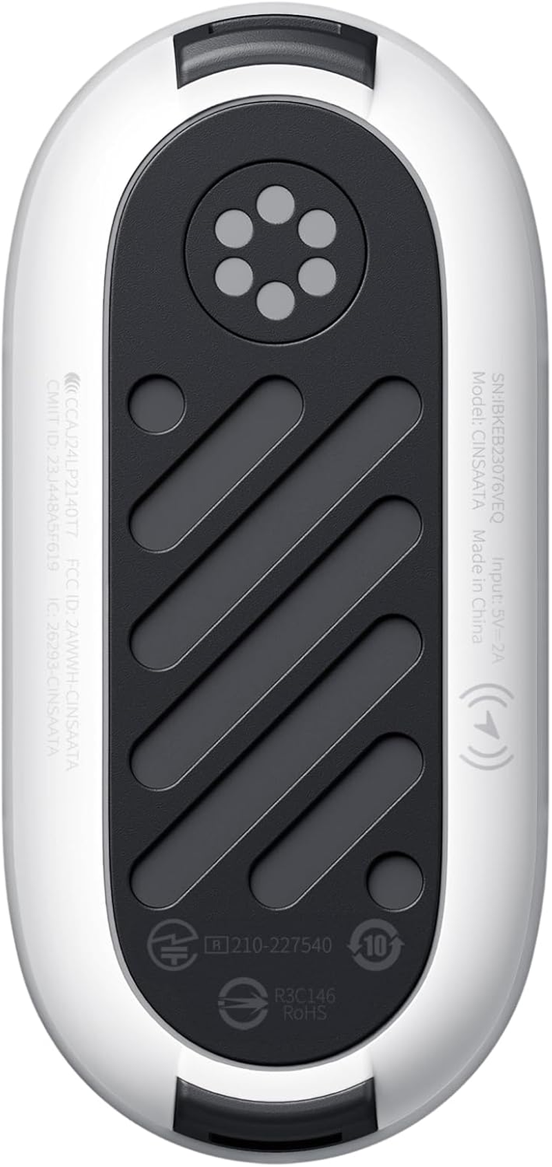 Insta360 GO 3S Camera Only (No Action Pod/Charger Included) - 128GB White, 4K Portable Vlogging Camera with Stabilization, 140 Min Battery, Waterproof, Apple Find My & Mountable Design for POV Shots image number 1