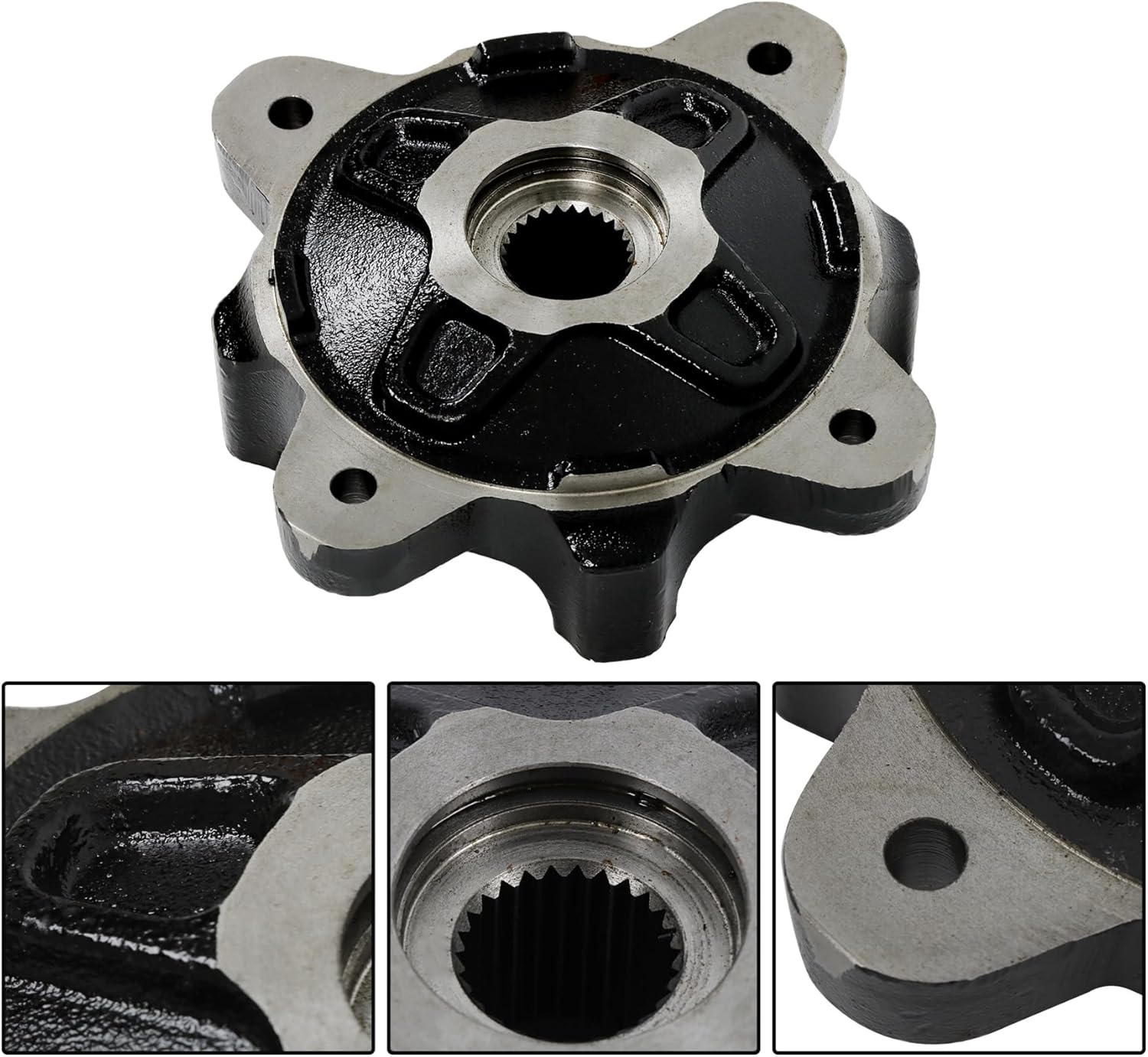 Waltyotur Front Wheel Hub Brake Disc Stud Kit Replacement for Polaris ACE RZR 570 500 800 900 Replacement for 5137127-067 5137659-067 5137539-067 image number 2