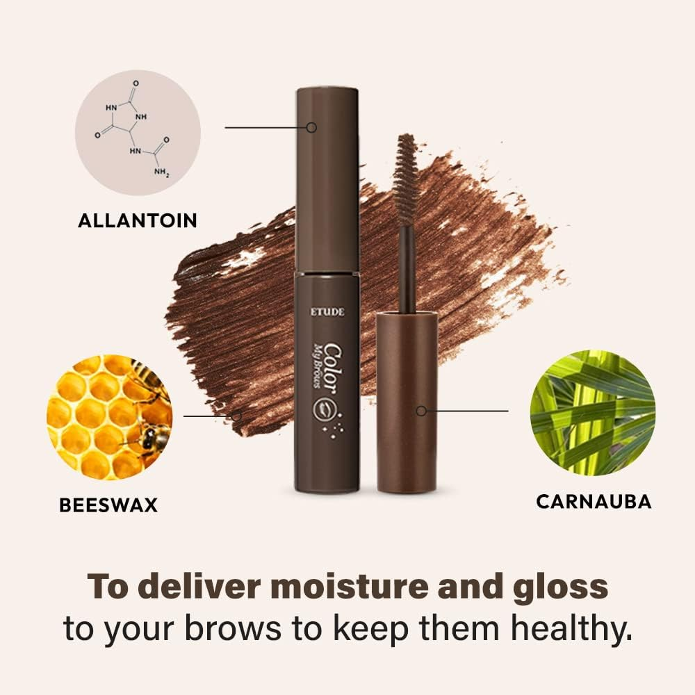 Etude House Color My Brows Mascara - Rich Brown image number 6