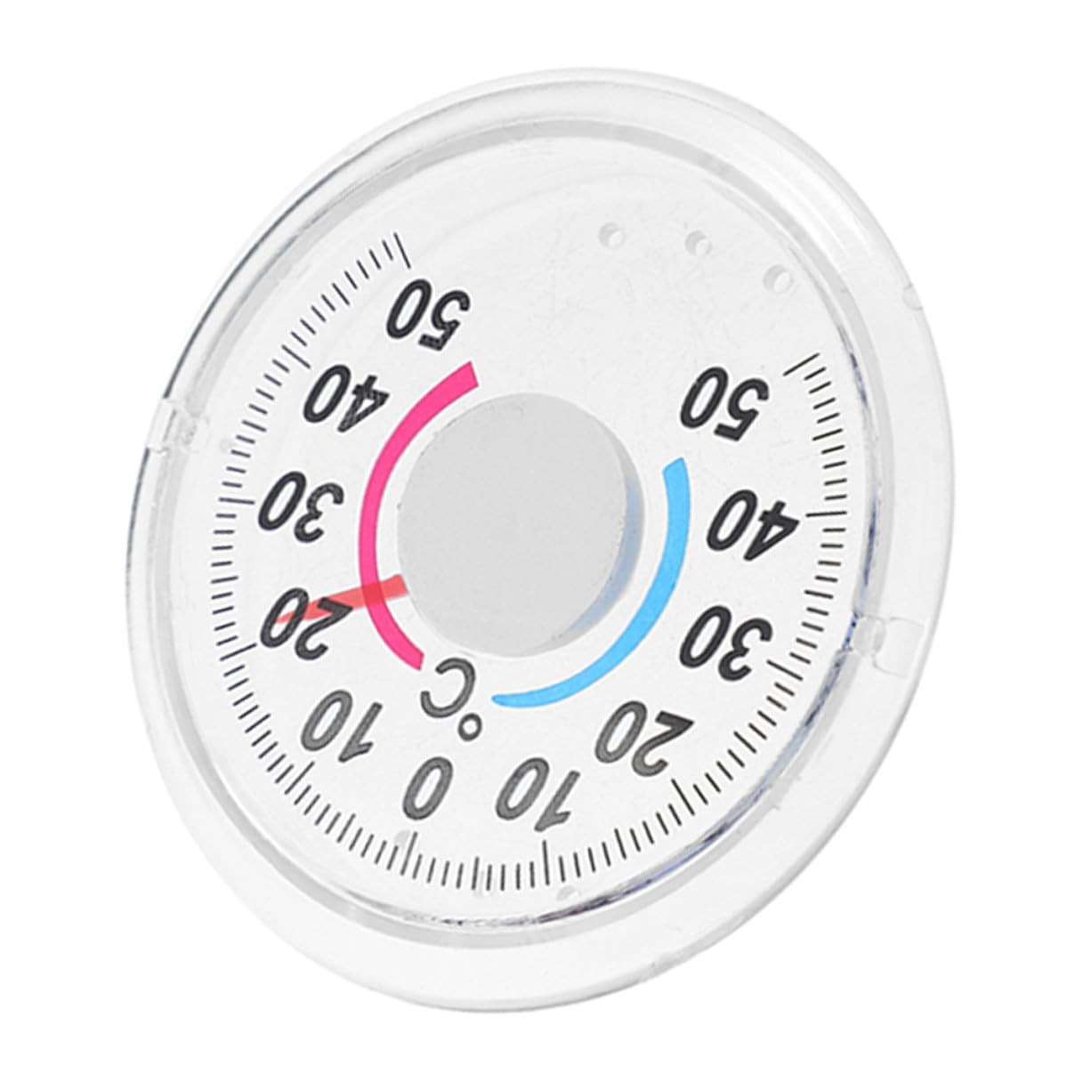 Portable round Indoor Window Thermometer Plastic Pointer Style Temperature Gauge for Door Use