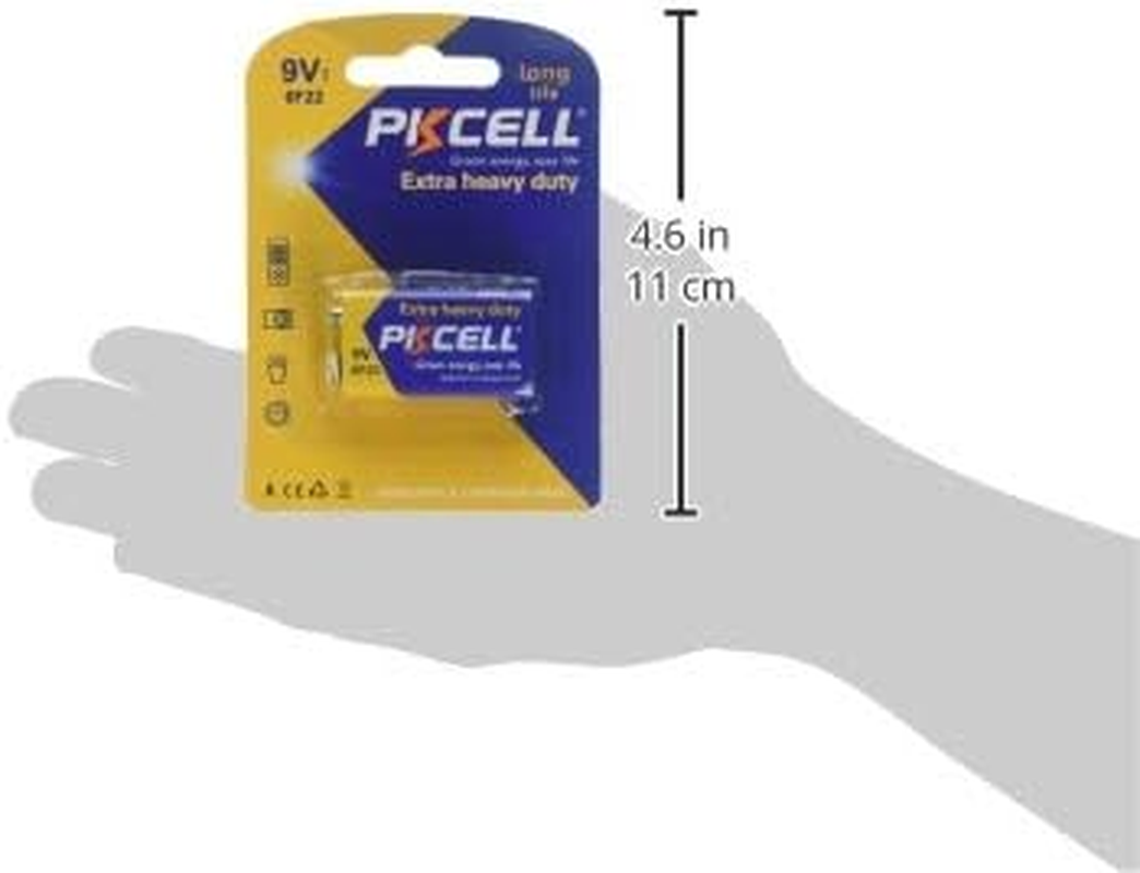 9V Batteries Model 6F22 Count Pcs (1)