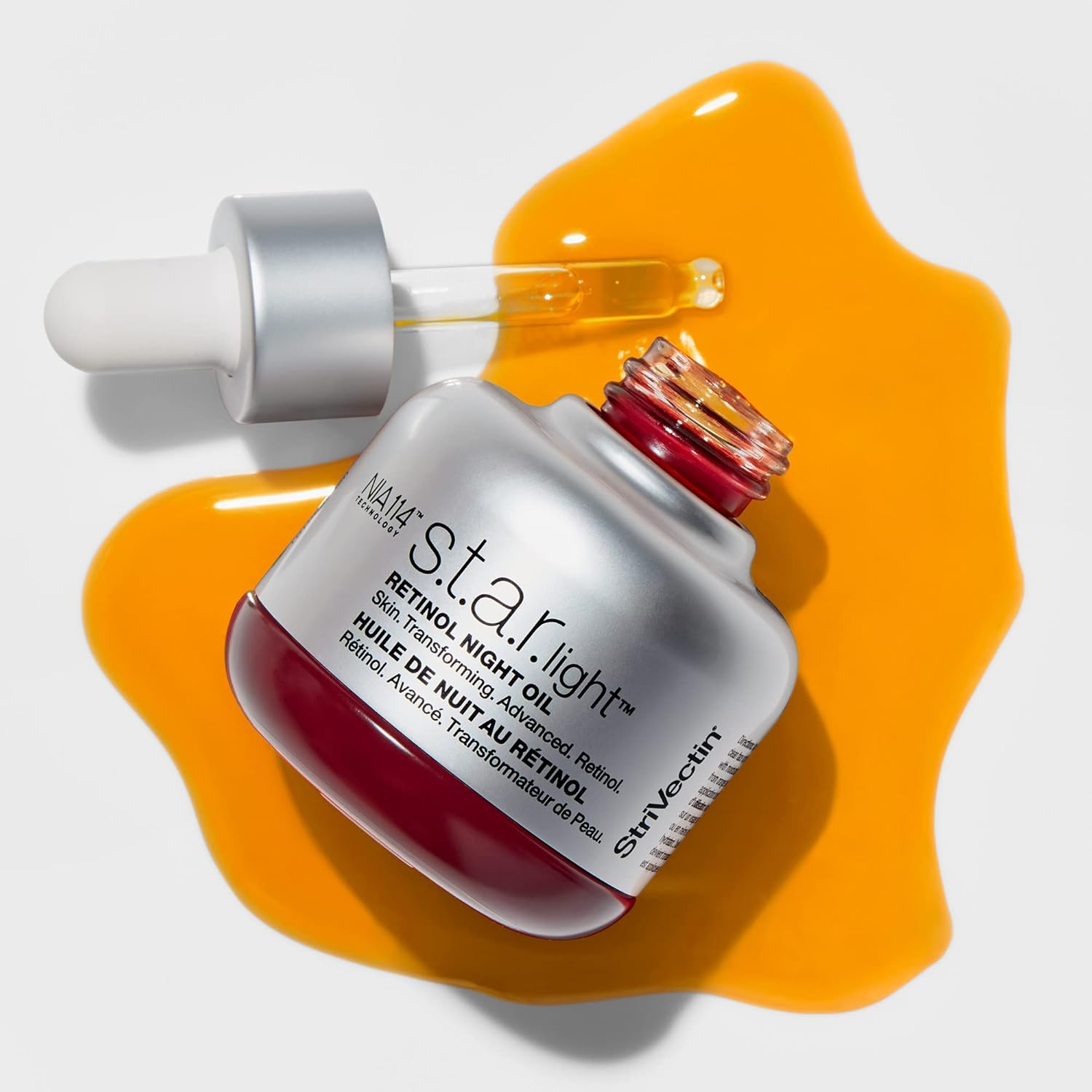 Strivectin Strivectin STAR Light Retinol Night Oil for Unisex 1 Oz Oil, 30 Ml image number 1