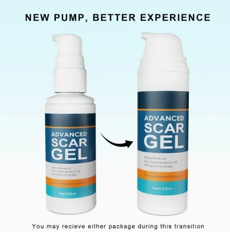 STR- Silicone Scar Removal Gel &ndash; Scar Away Cream for C-Section, Stretch Marks, Acne & Surgery &ndash; Smoothes Old & New Scars &ndash; Fast Absorbing, Hospital-Grade, Painless Formula &ndash; 1.7 Fl Oz'. image number 2