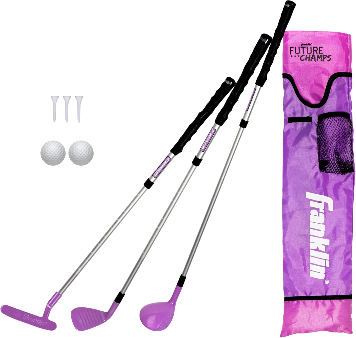 Franklin Sports Youth Golf Set with Adjust-A-Hit Technology