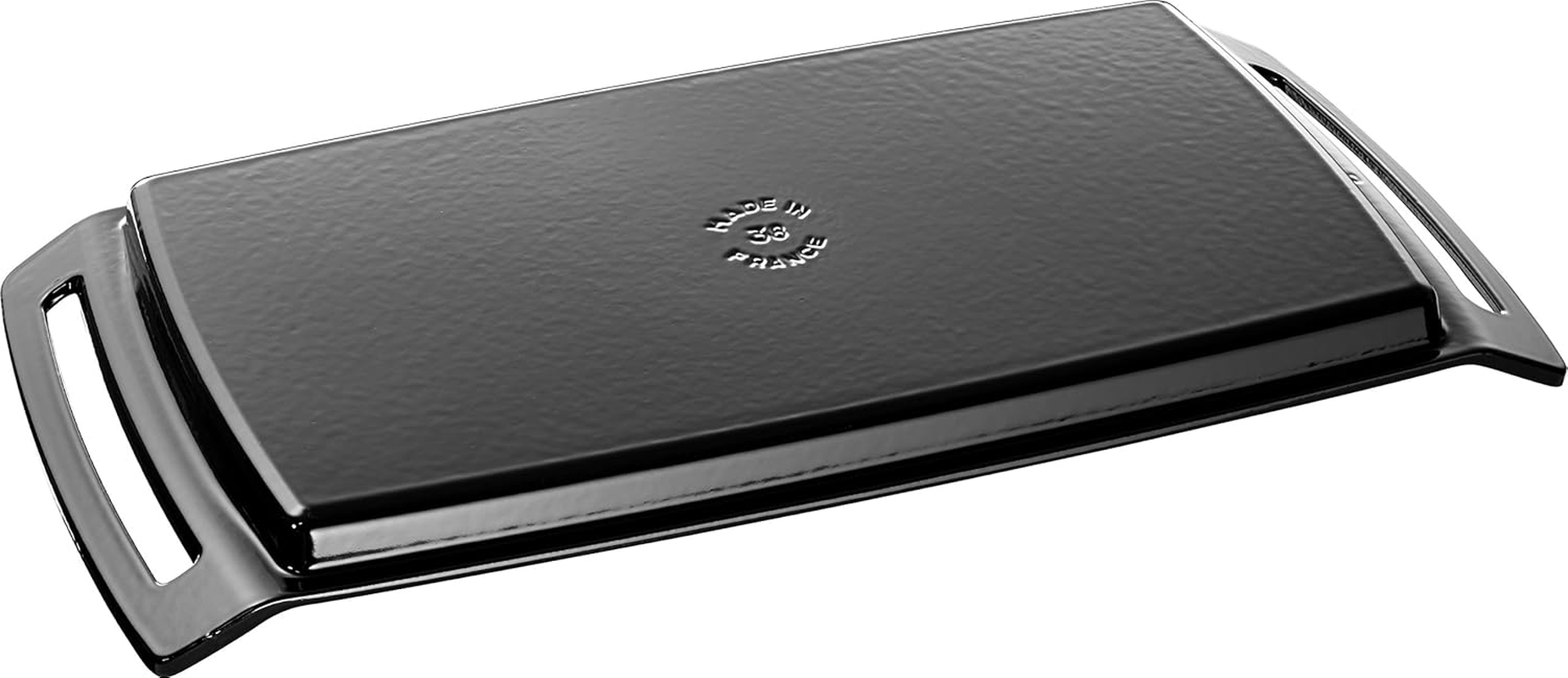 STAUB, Le Plancha Rectangular, Cast Iron, Black image number 4