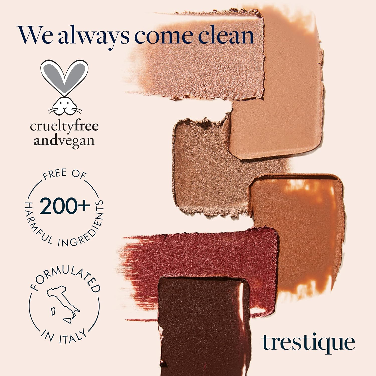 TRE'STIQUE Good Vibes Mascara, Refillable, Built-In Lash Curler, Black, Lengthens & Volumizes, Clean Beauty image number 4