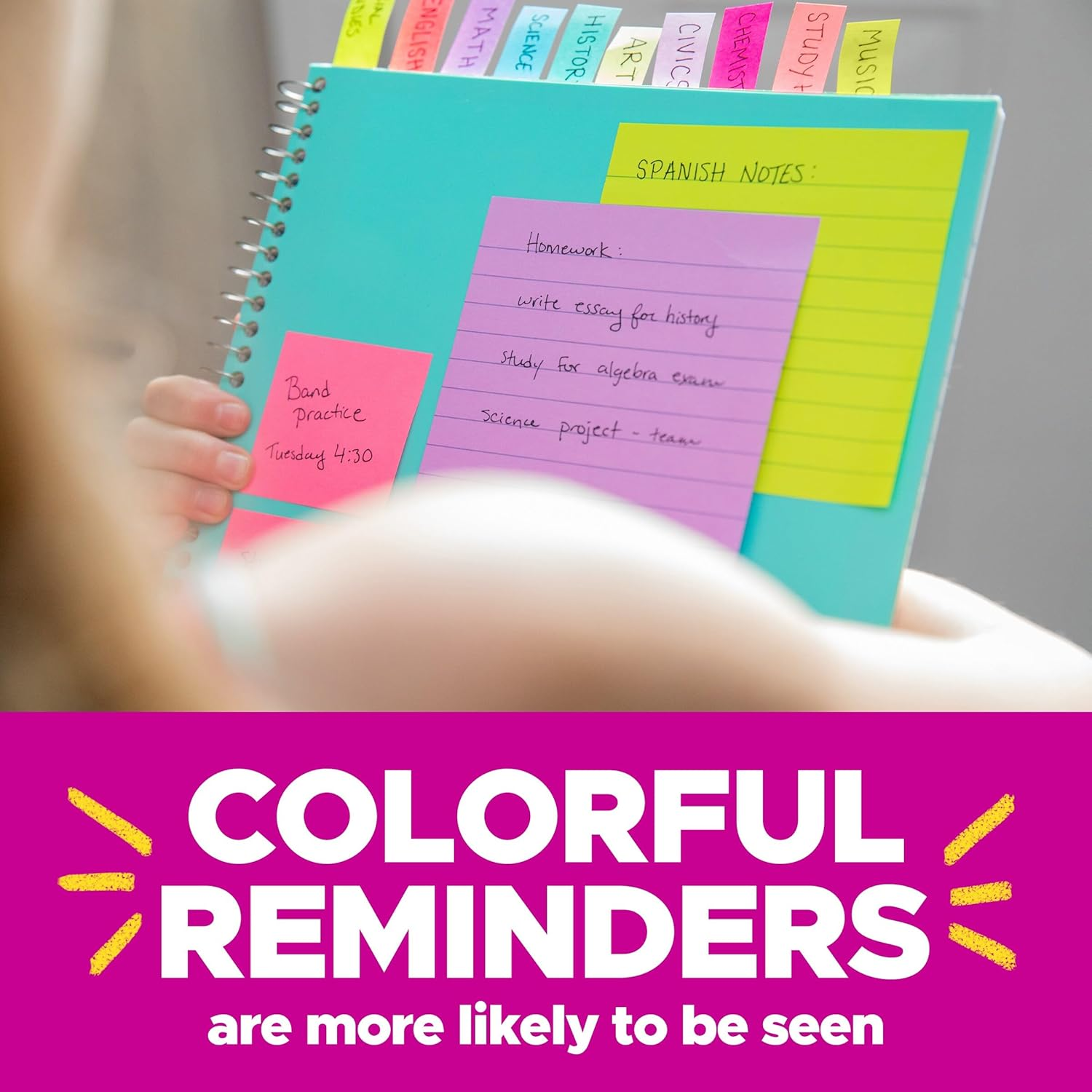 Post-It Pop-Up Notes, 3 in X 3 In, Cape Town Collection, 12 Pads/Pack (R330-N-ALT) image number 2