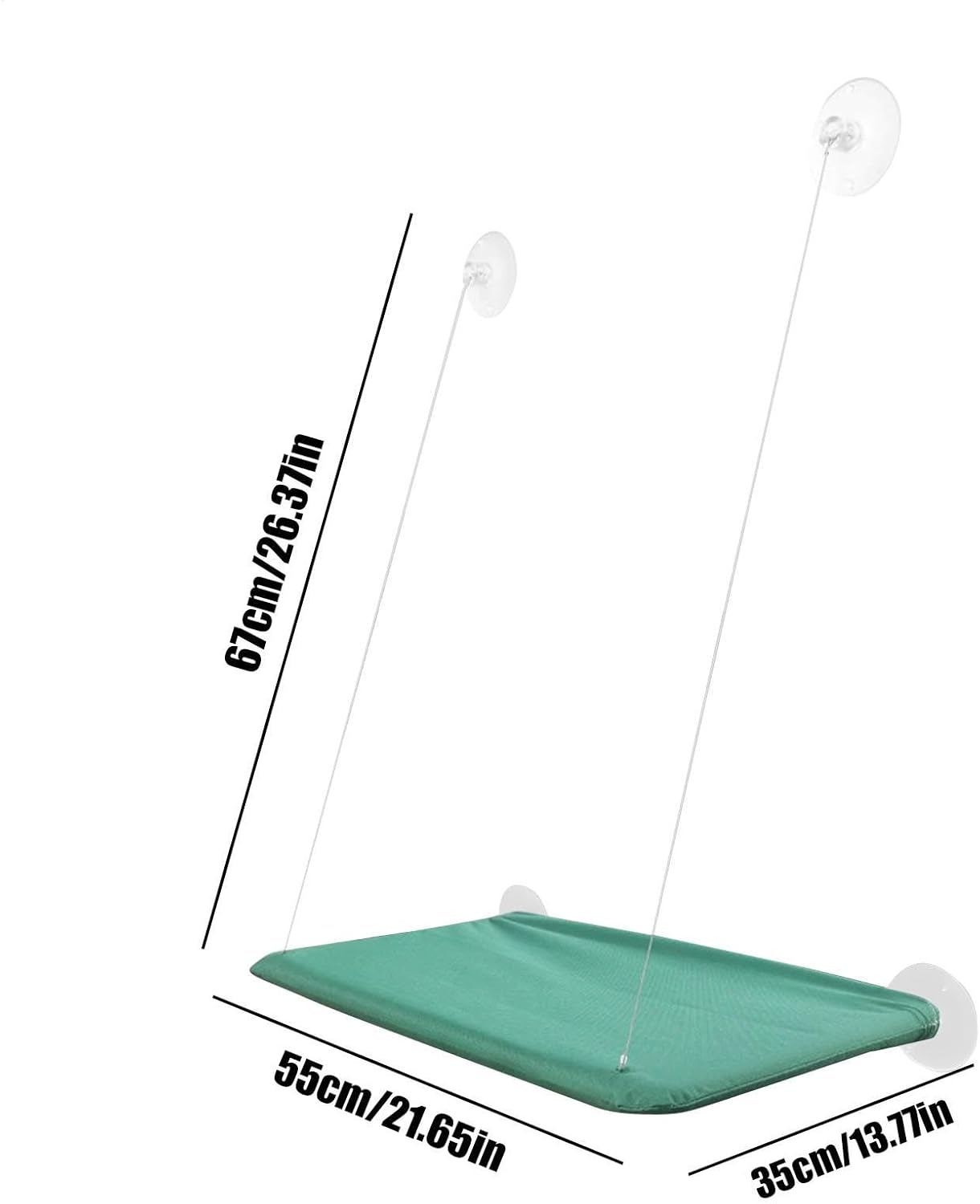 Cat Hammock | Cat Window Perch | Sunbathing Cat Bed Pet Bed | Comfortable Window Block Cat Seat for Pets inside Aid of Pets image number 3