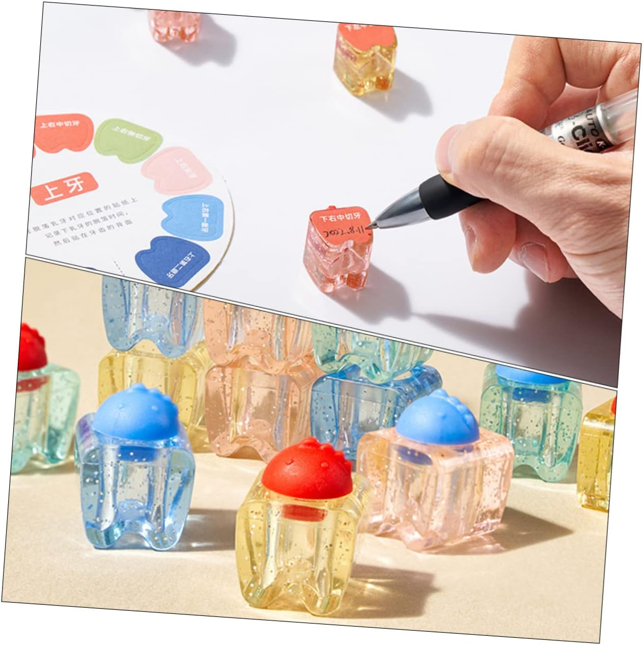 Unique Tooth Fairy Box Keepsake Case Milestone for Boys and Girls Shower image number 2