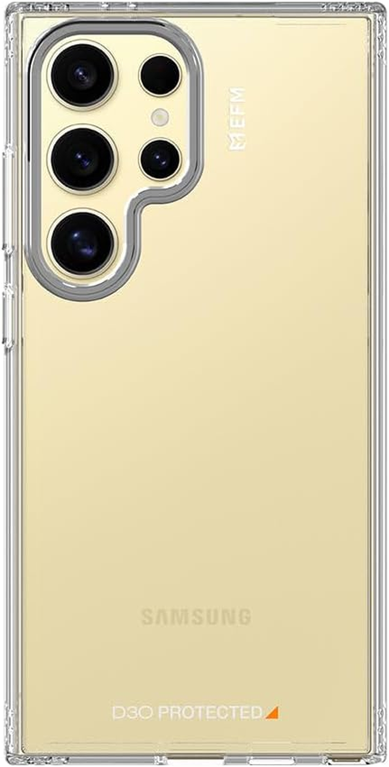 EFM Case Armour with D3O BIO Case (Suits Galaxy S24 Ultra) - Clear image number 1