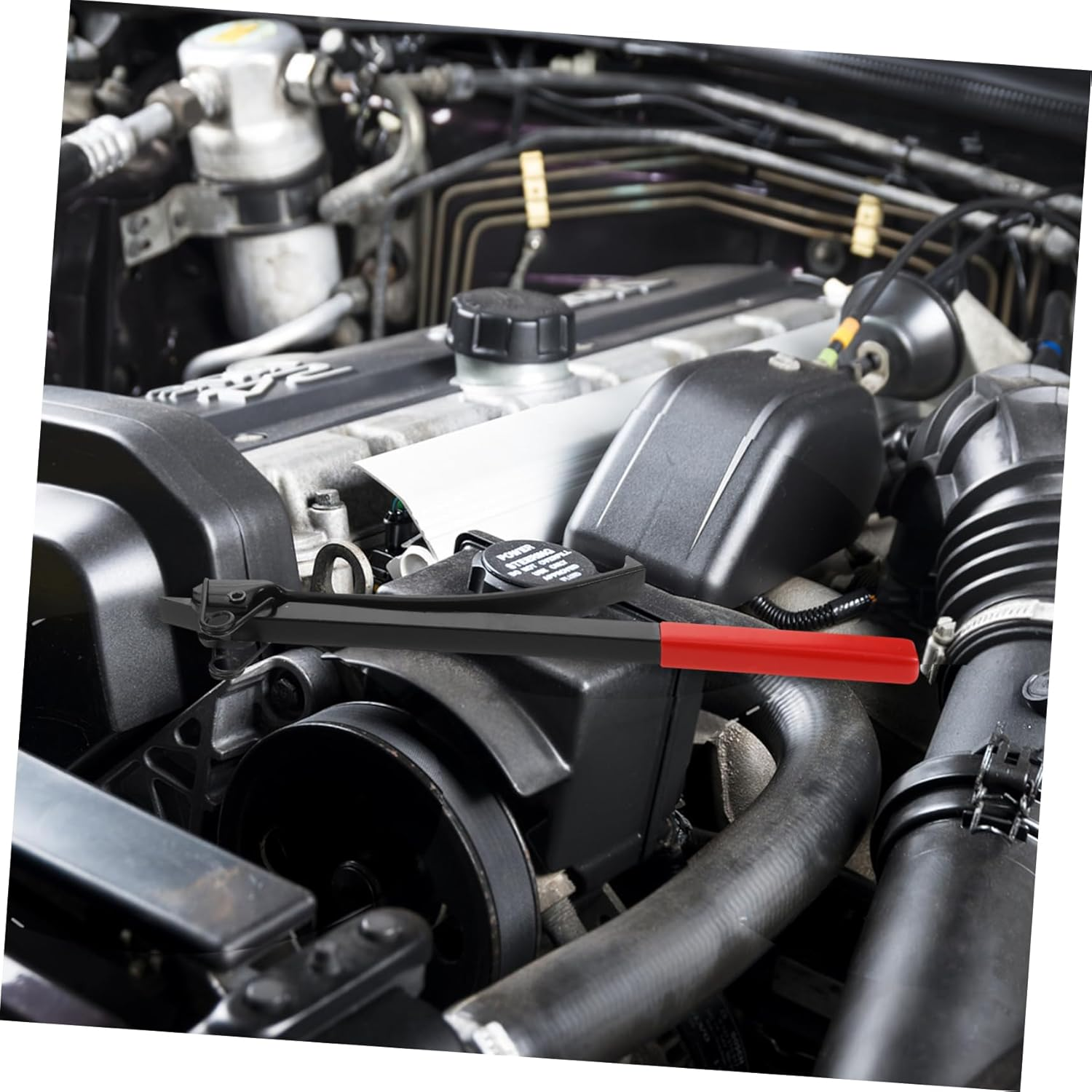 MUELODSIC Brake Adjustment Tool Engine Speed Pulley Adjuster Wrench for Automotive Repair Carbon Steel Design for Precision Adjustments Professional Auto Maintenance Equipment image number 3